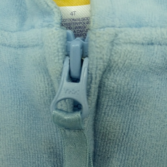 Blue Velour Sweatshirt 4t - Picture 5 of 6